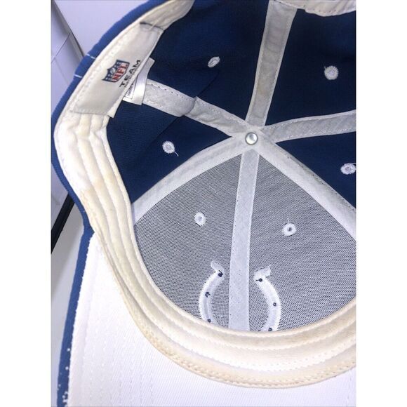 INDIANAPOLIS COLTS Low Profile Blue NFL Hat Vintage 90’s Adjustable - Picture 10 of 12